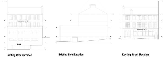 existing elevations